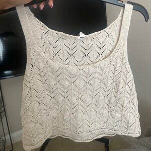 Tan Crop Top from Garage